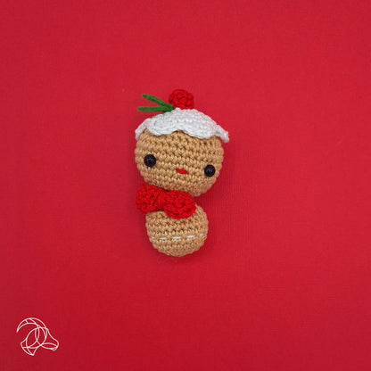 Kit de crochet à faire soi-même - Mini Gingerbread Man