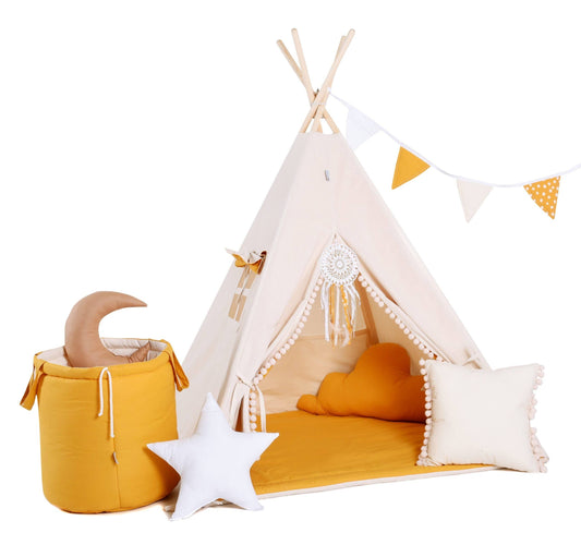 Ensemble de tipi pour enfant Miel crémeux