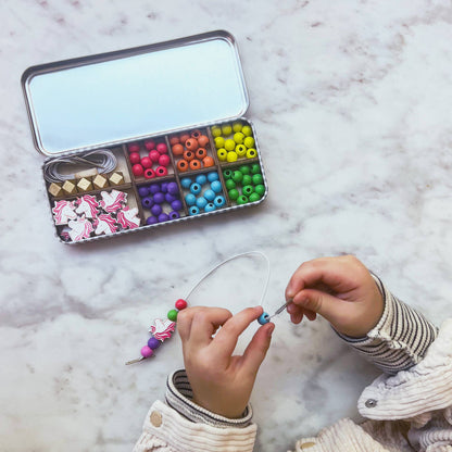 Kit de perles avec bracelet en forme de licorne