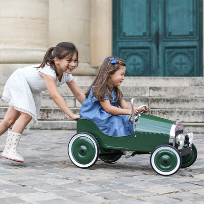 Voiture à pédales Verte pour Enfant