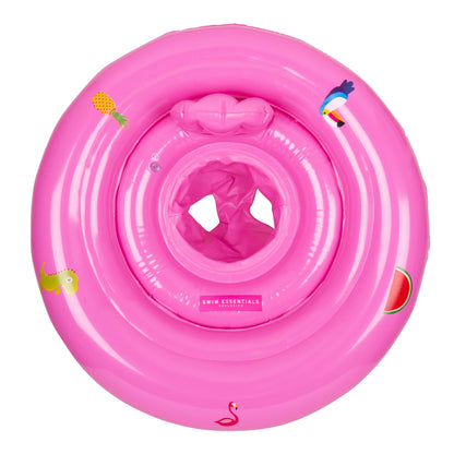 Flotteur pour bébé Rose Swim Essentials - Accessoire de Natation (0-1 an)