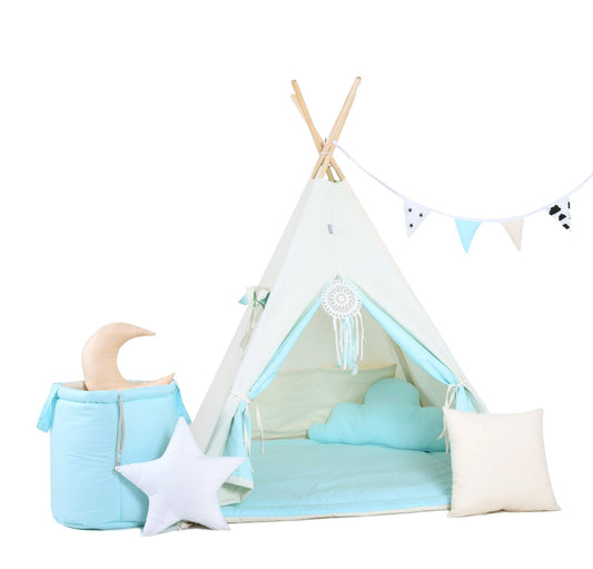 Ensemble de tipi pour enfant Fluffy Cloud