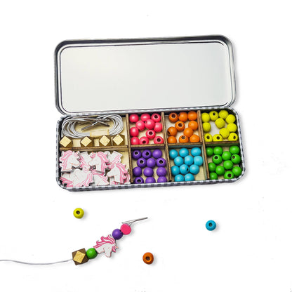 Kit de perles avec bracelet en forme de licorne