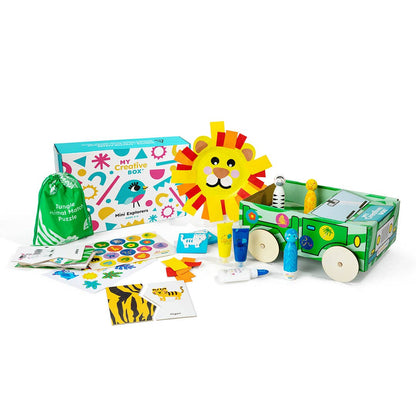 Boîte créative Mini Explorers Safari - Jeu éducatif pour enfant