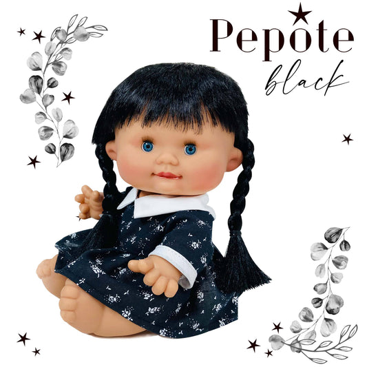 PRÉSENTOIR SPÉCIAL FUNTASTIC NOIR PEPOT DOLL 8 UNITÉS