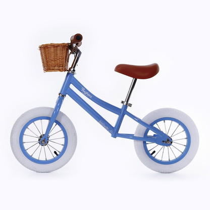 Draisienne Bleue pour enfant - Vélo sans pédales vintage