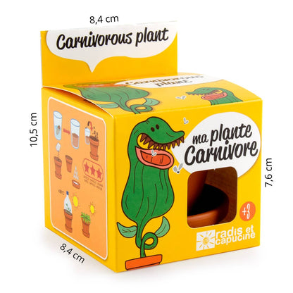 La plante carnivore - Kit créatif de jardinage Enfant