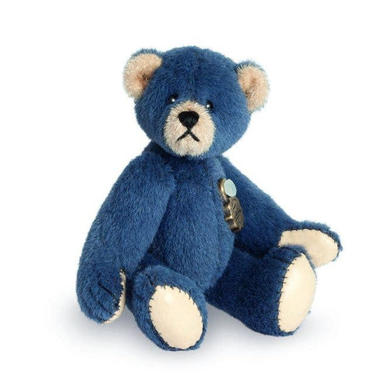 Nounours bleu 6 cm - Ours de collection - Objet de collection