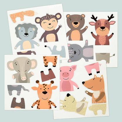 Puzzle magnétique animaux