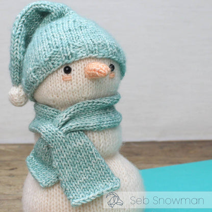 Kit de tricot DIY - Seb Snowman