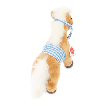 Cheval debout avec selle 23 cm - peluche - peluche