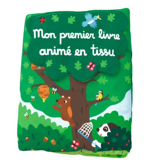 LIVRE BEBE Mon premier livre animé en tissu