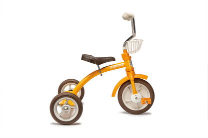 Tricycle Super Lucy Road Work Orange - Jeu de motricité pour enfant (2 à 5 ans)