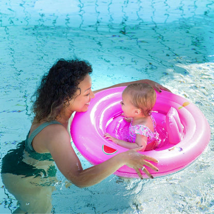 Flotteur pour bébé Rose Swim Essentials - Accessoire de Natation (0-1 an)