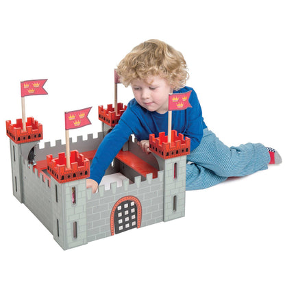 Mon premier château rouge - Jeu éducatif enfant