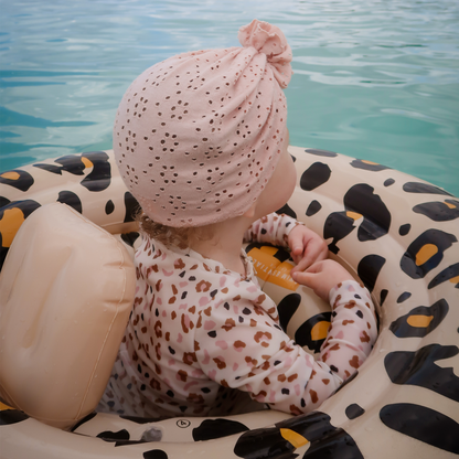 Flotteur bébé Swim Essentials Beige Panterprint - Accessoire de Natation ( 0 à 1 an)