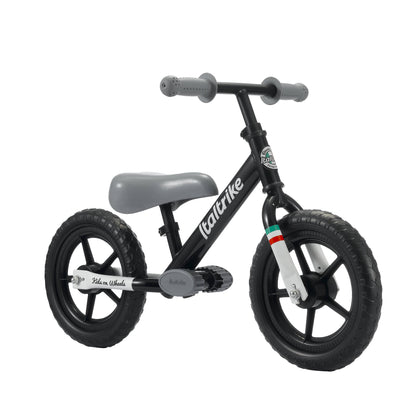 Pista Draisienne Acier + Roues 12 EVA Noire - Jeu de motricité pour enfant (2 à 5 ans)