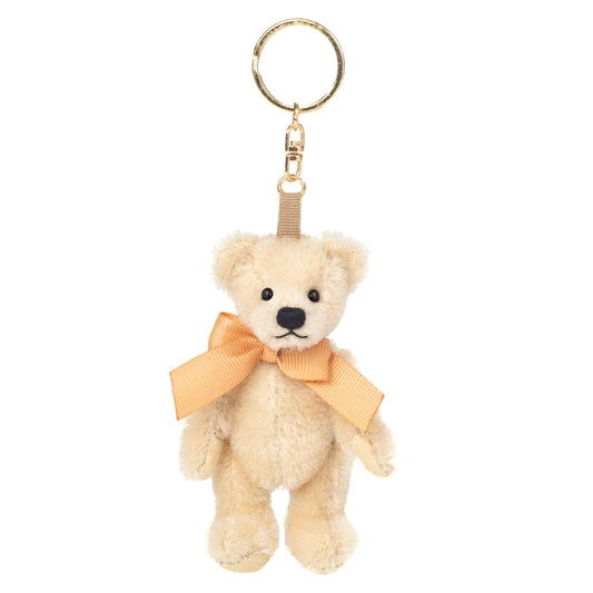 Teddy miniature beige 9 cm - porte-clés illimité