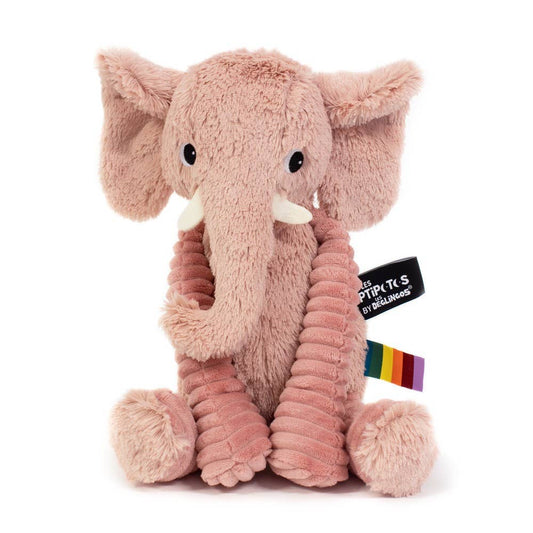 Peluche Les Ptipotos - Rose éléphant