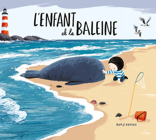 Album Enfant L'Enfant et la Baleine - Livre Illustré