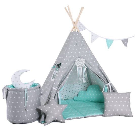 Ensemble de tipi pour enfant Mint Dust