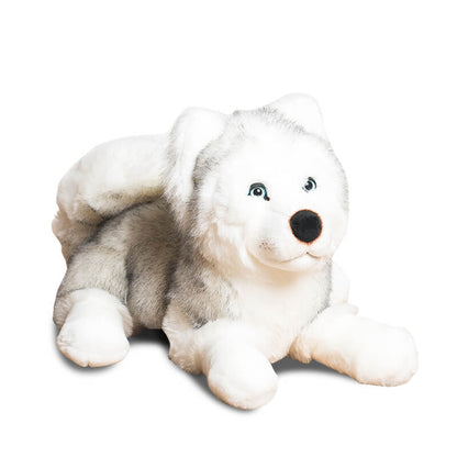 Ma peluche Husky Léonard