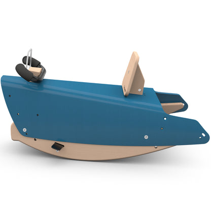 Bascule et Porteur voiture - Bleu marine