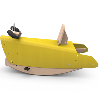 Bascule et Porteur voiture – Jaune