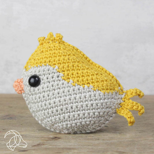 Kit de crochet à faire soi-même - Oiseau jaune