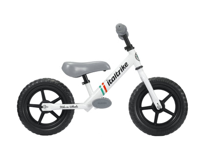 Pista Draisienne Acier + Roues 12 EVA Blanche - Jeu de motricité pour enfant  (2 à 5 ans)