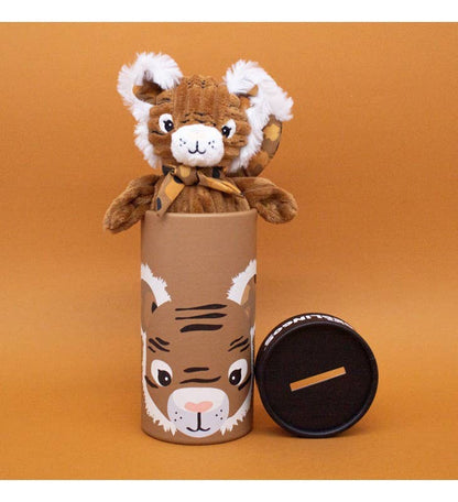 Spéculos le tigre Simply Plush petit modèle avec coffret cadeau