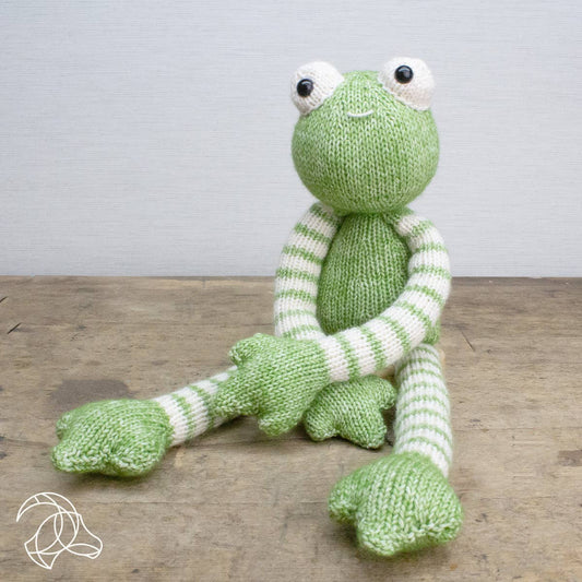 Kit de tricot à faire soi-même - Tinus Frog