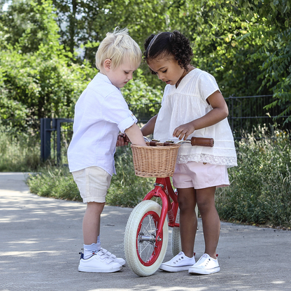 Draisienne pour Enfant Rouge - Vélo sans pédales vintage