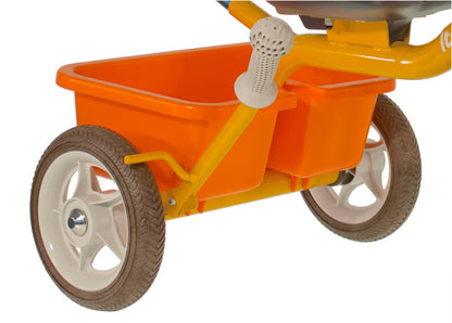 Tricycle Passenger Road Work Orange - Jeu de motricité pour enfant (2 à 5 ans)