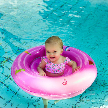 Flotteur pour bébé Rose Swim Essentials - Accessoire de Natation (0-1 an)