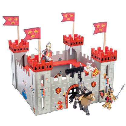 Mon premier château rouge - Jeu éducatif enfant