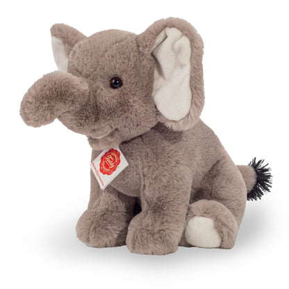 Éléphant assis 25 cm - peluche - peluche