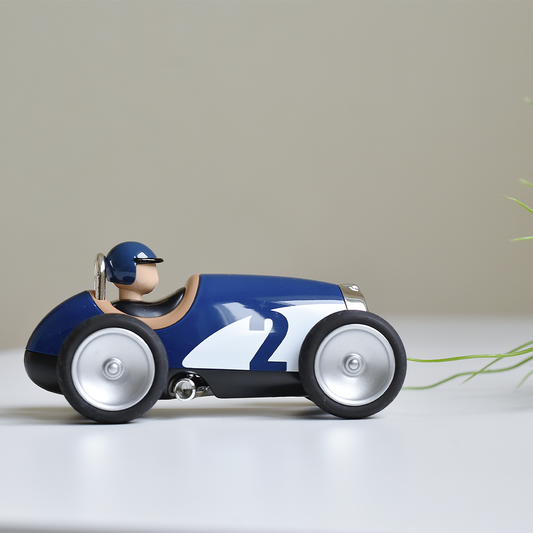 Petite voiture Bleue pour enfant - Racing Car