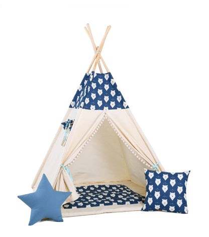 Ensemble de tipi pour enfant Ours