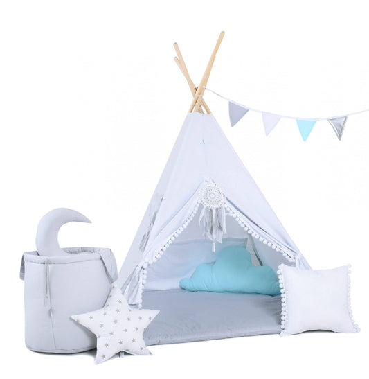 Ensemble de tipi pour enfant White Angel