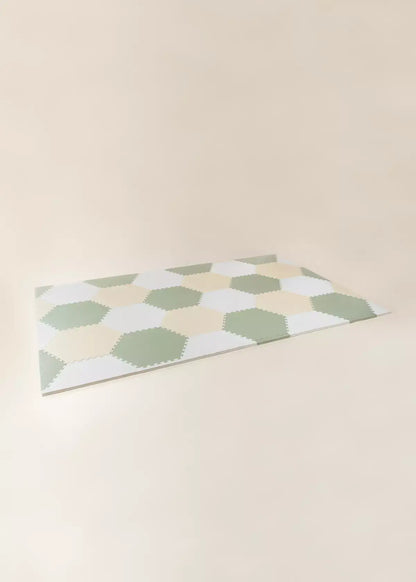 Tapis de jeu hexagonal - Seafoam