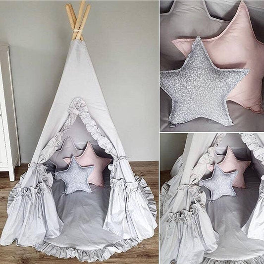 Ensemble de brume grise tipi pour enfant