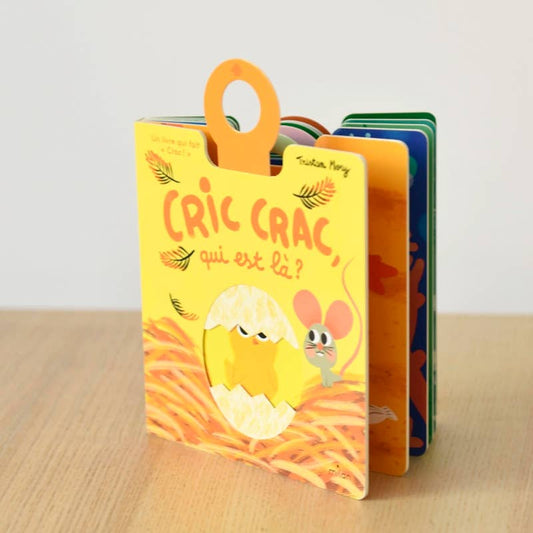 Livre enfant CRIC CRAC qui est là ?