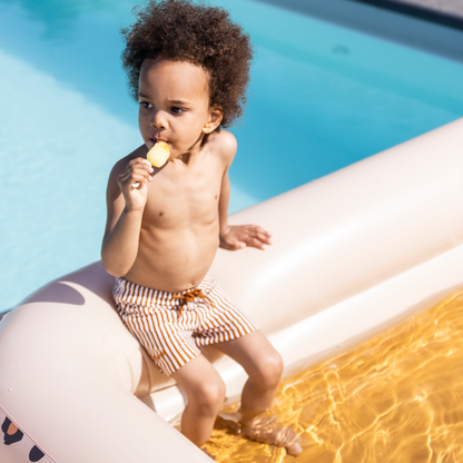 Piscine gonflable Imprimé Léopard Beige Swim Essentials - Jeu d'extérieure