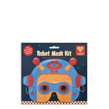 Kit Masque Robot Coloriage Double Face