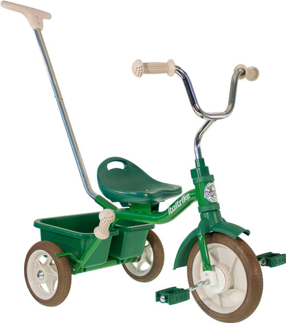 Tricycle Passenger Primavera Vert - Jeu de motricité pour enfant (2 à 5 ans)