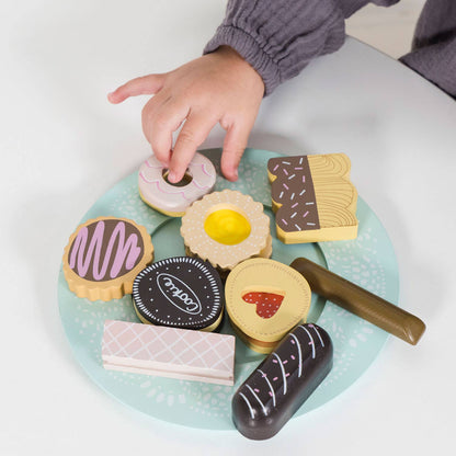 Set de biscuits et assiette - Jeu sensoriel enfant ( 2 ans et + )