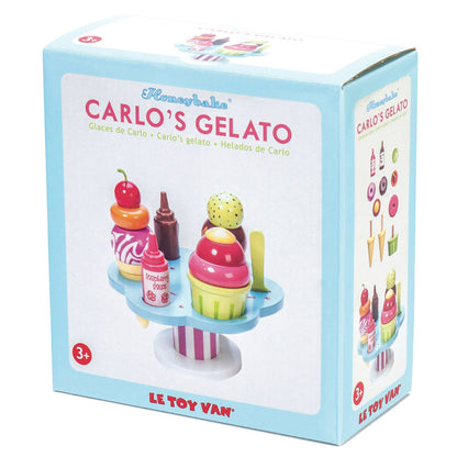 Stand de glaces Carlos - Jeu sensoriel enfant ( 2 ans et + )