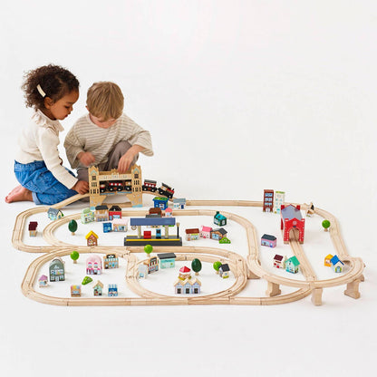 Set de train de Londres - Jeu éducatif enfant ( 3 ans et + )