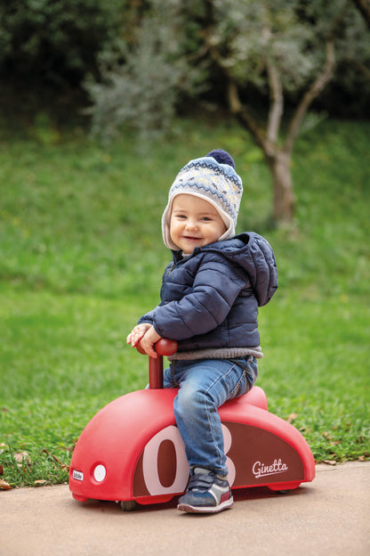 Porteur Ginetta Rouge - Jeu de motricité pour enfant (1 à 4 ans)